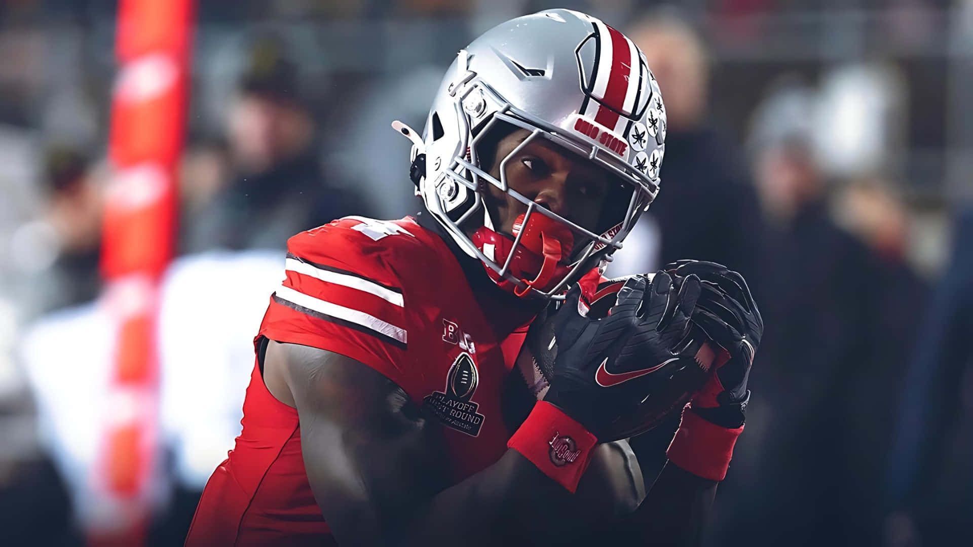 Destacados De Fútbol De Jeremiah Smith Fondo de pantalla