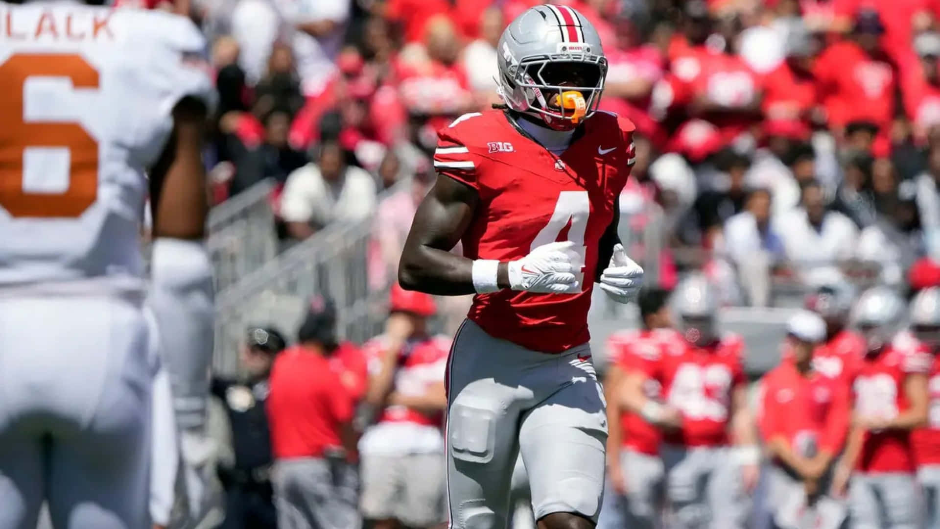 Jeremiah Smith En El Fútbol De Ohio State Fondo de pantalla