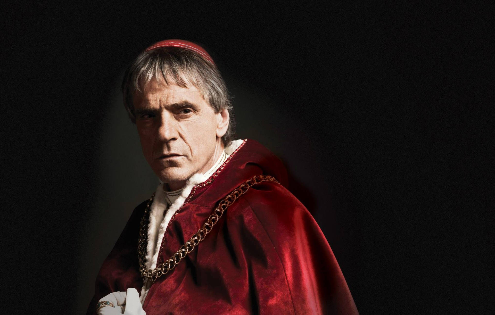 Jeremy Irons In The Borgia Movie Wallpaper