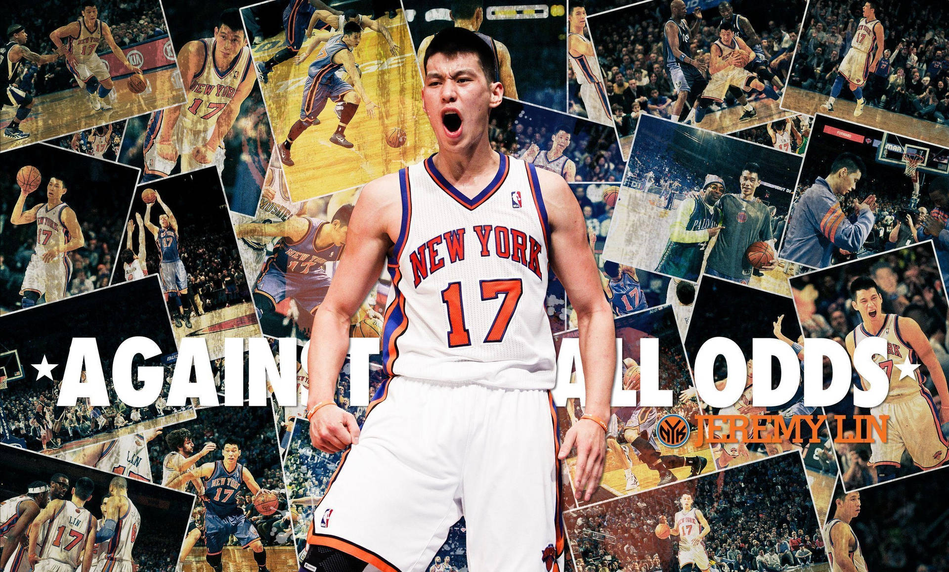 Jeremy Lin Against All Odds Wallpaper