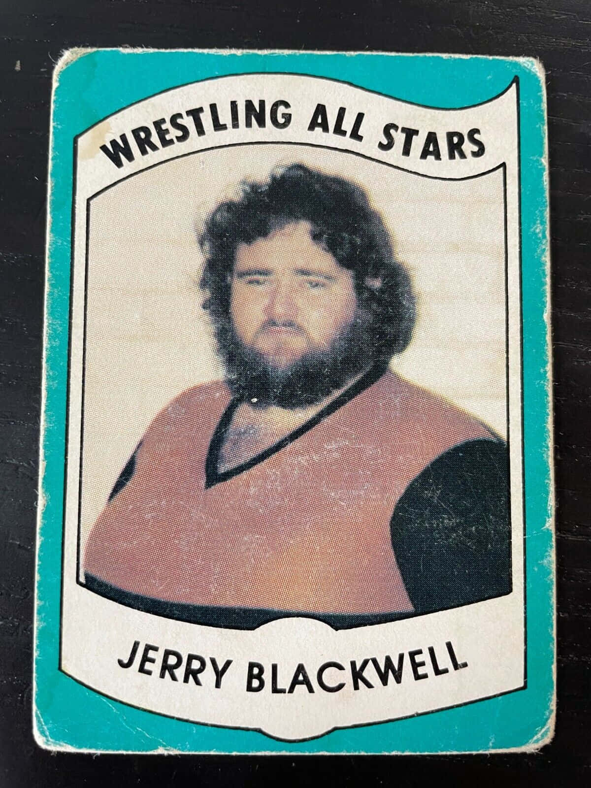 Tarjetade Jerry Blackwell De Wrestling All Stars. Fondo de pantalla