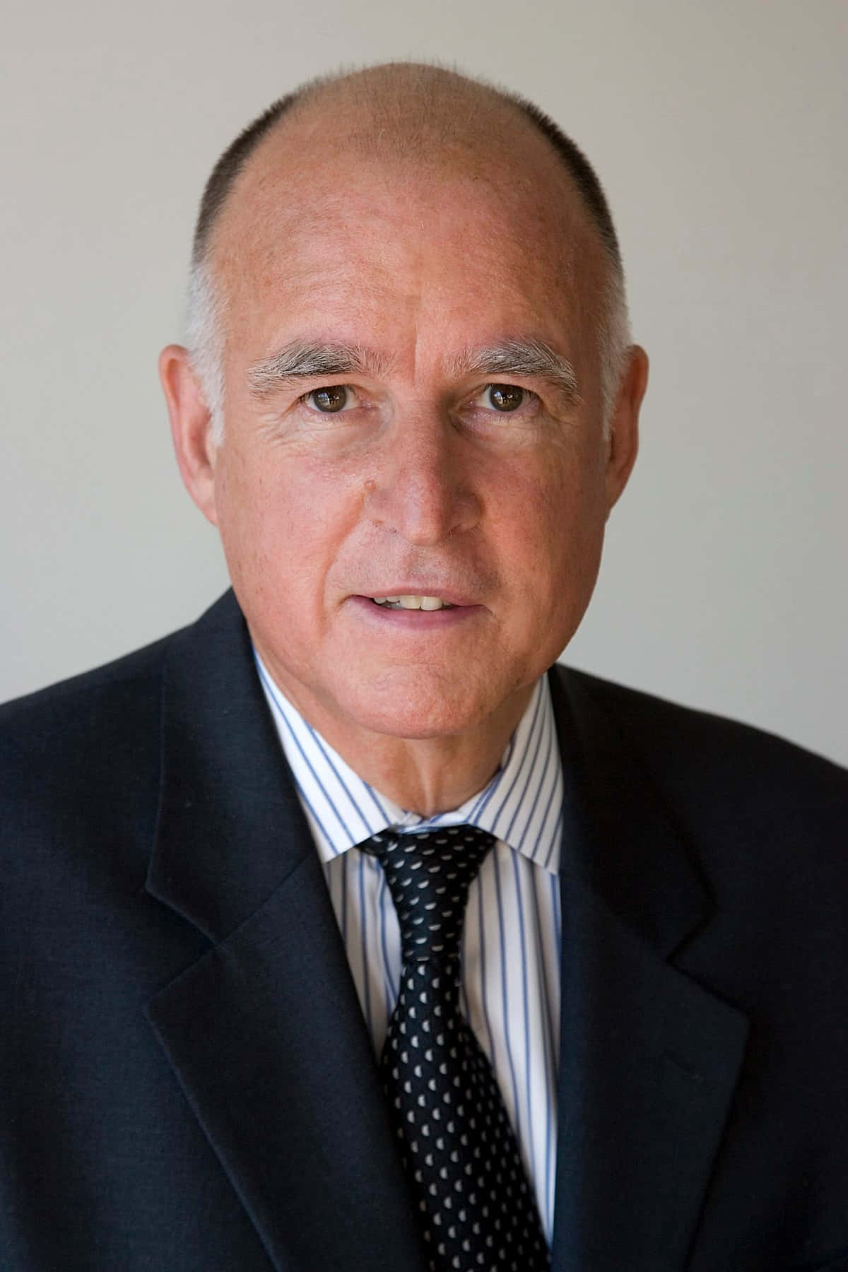 Former Governor of California Jerry Brown. Wallpaper