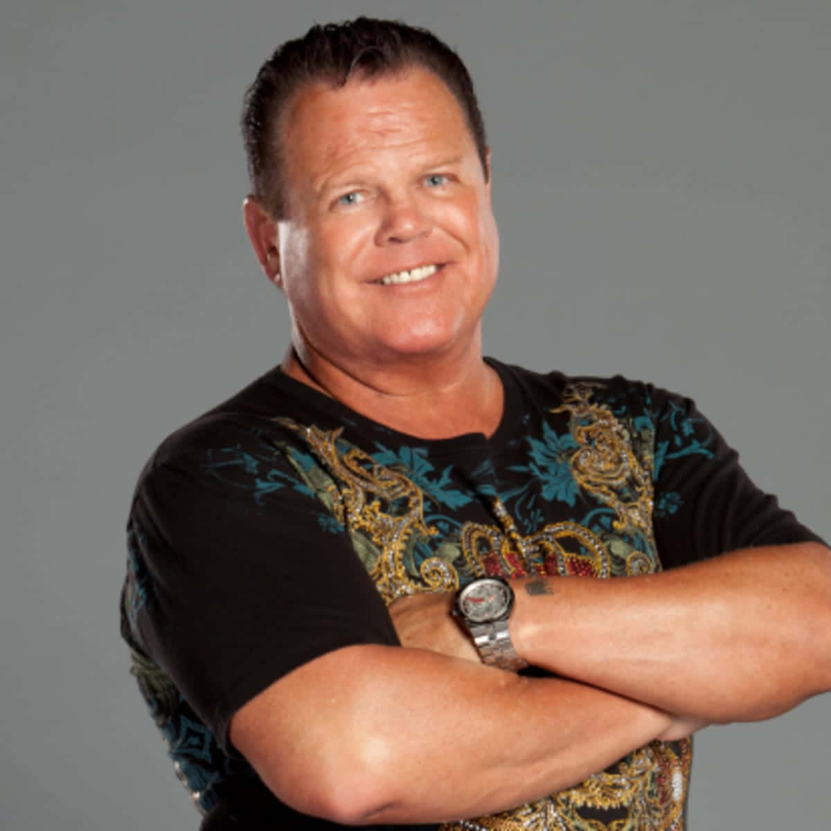 Jerry Lawler Iconic Wrestling Commentator Wallpaper
