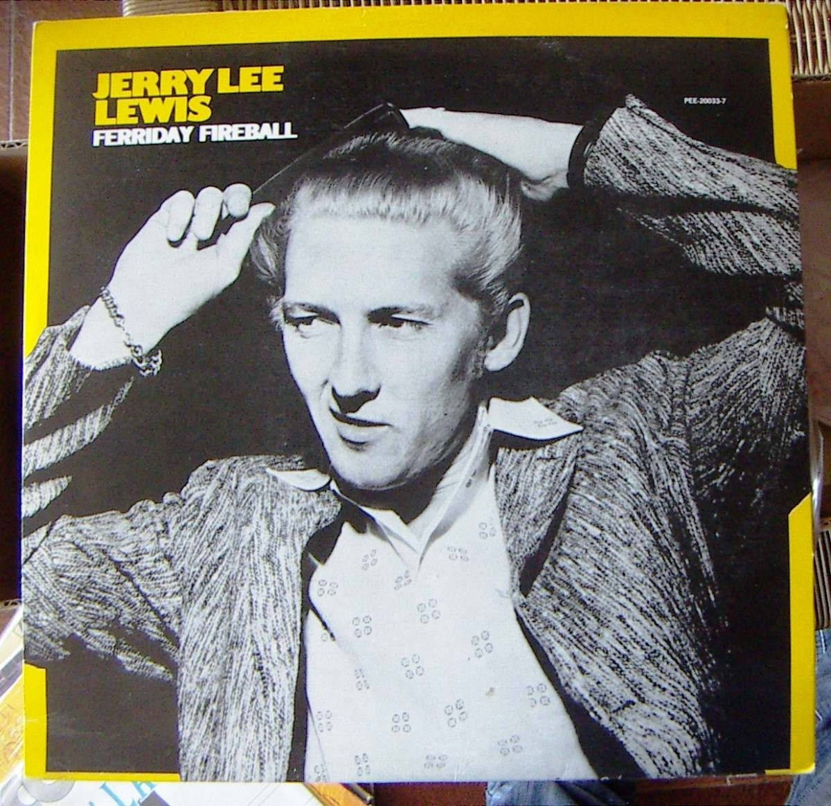 Jerry Lee Lewis Combing Hair Cover