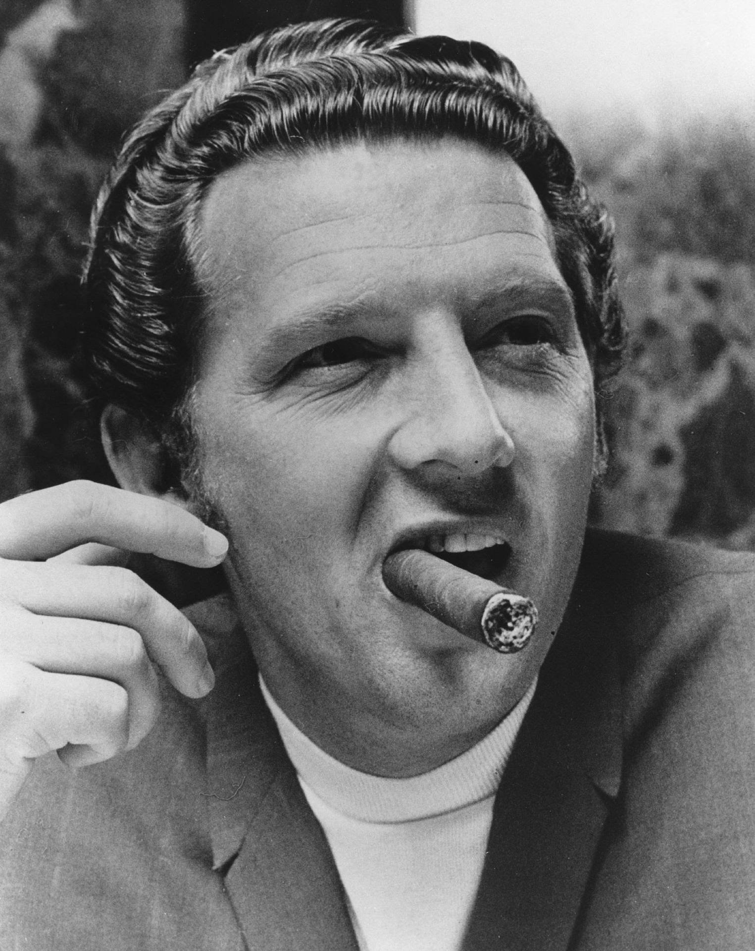 Jerry Lee Lewis Smoking Cuban Cigar