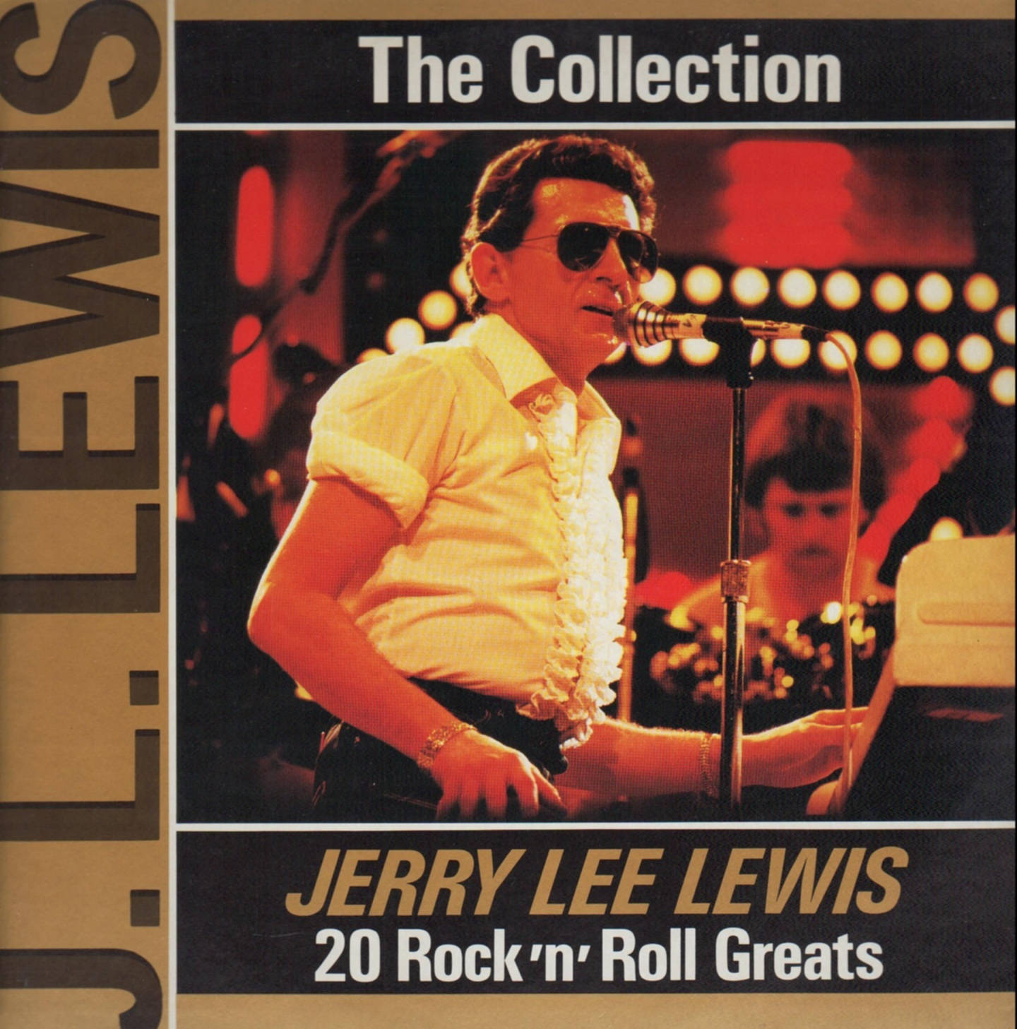 Jerry Lee Lewis With Ruffled Polo