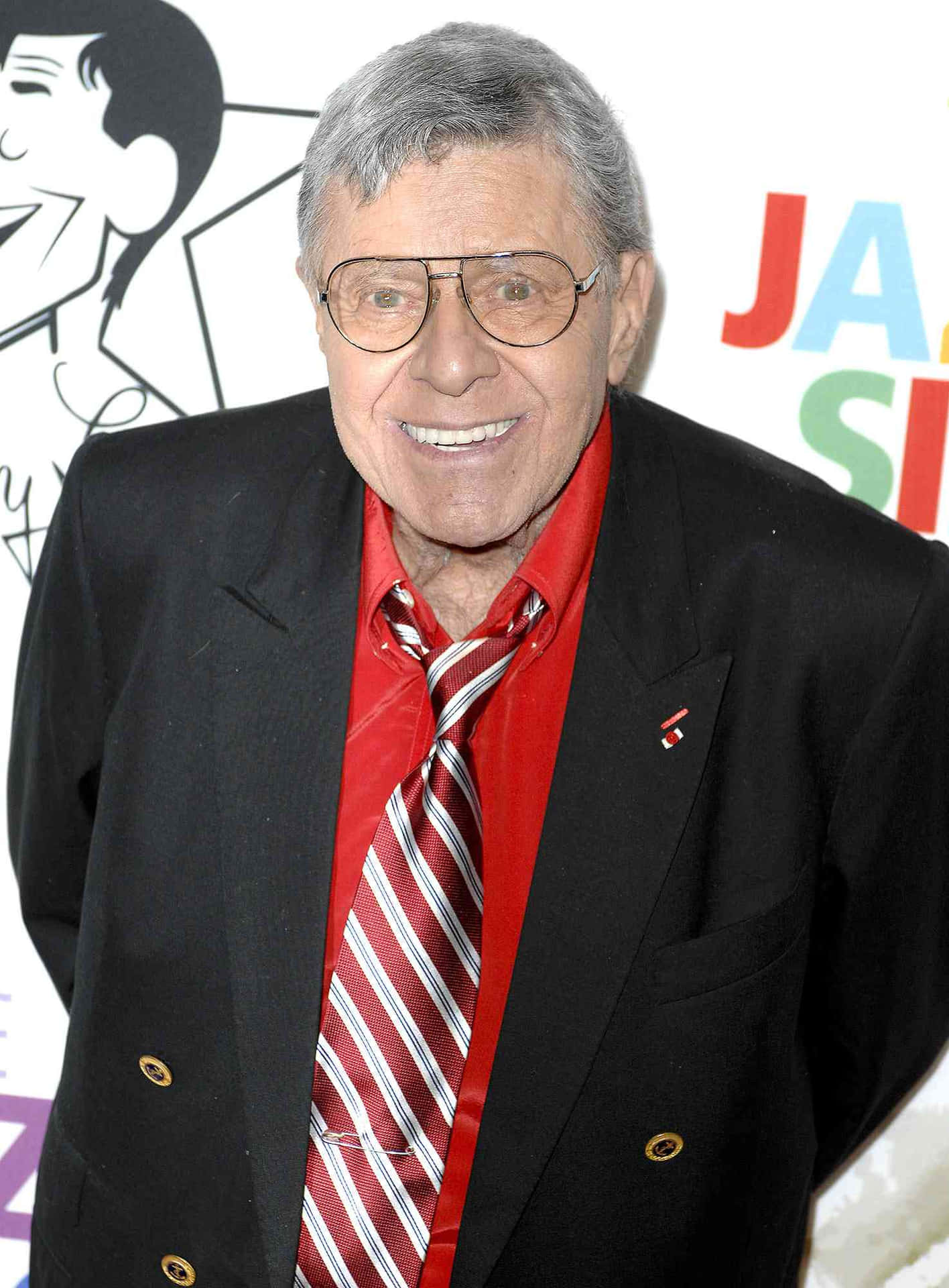Comedic Icon Jerry Lewis Wallpaper