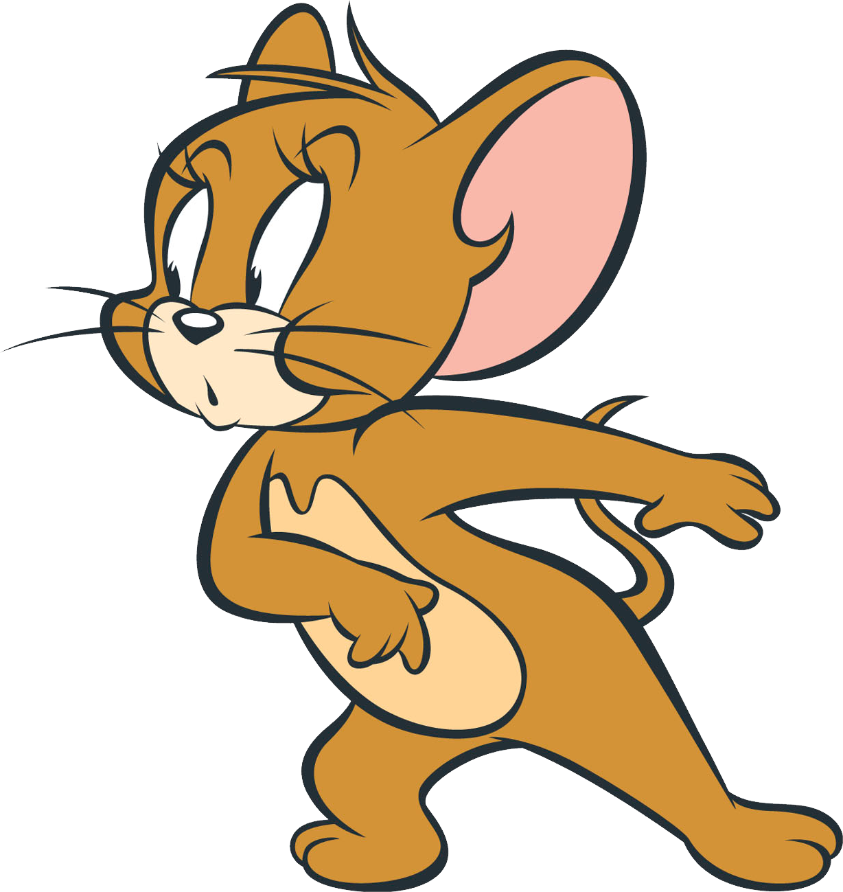 Jerry_ Mouse_ Side_ Glance PNG
