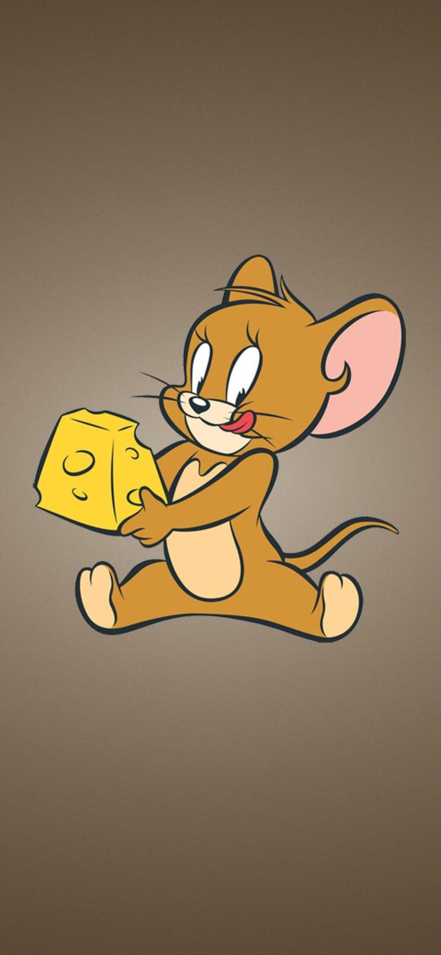 Jerry Rat Cheese iPhone X Cartoon Wallpaper