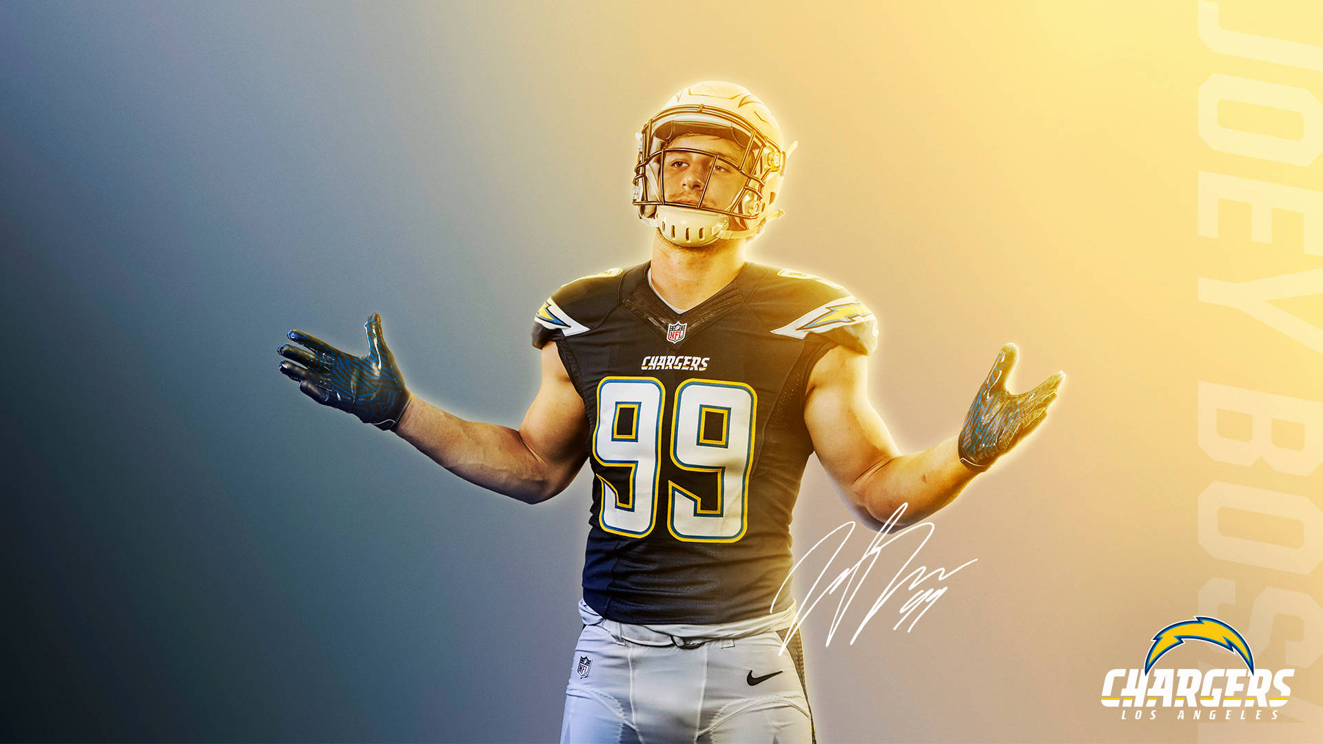 Jerry Tillery Los Angeles Chargers Wallpaper