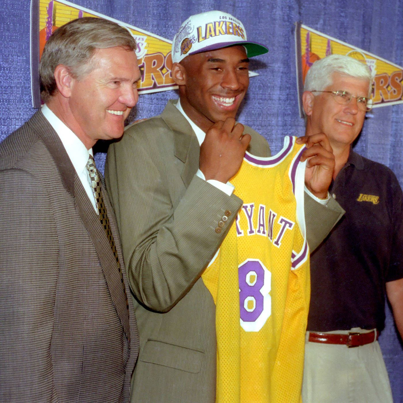Jerry West Del Harris Kobe Bryant Join Lakers Wallpaper