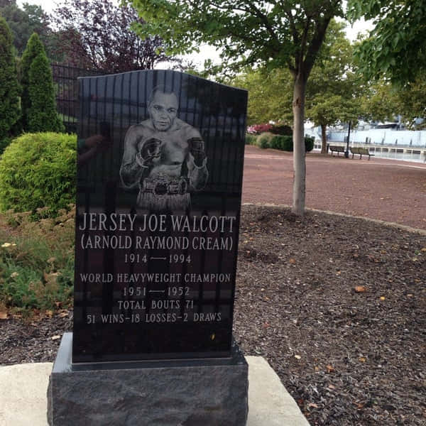 Jersey Joe Walcott Memorial In New Jersey Wallpaper