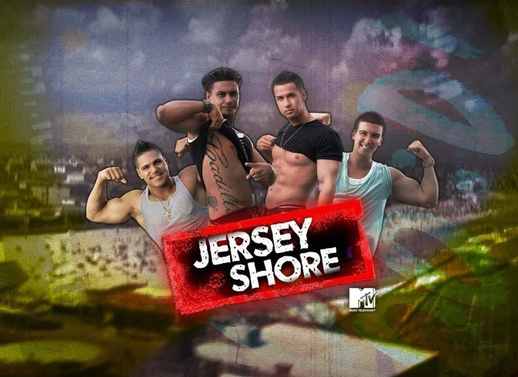 Jersey Shore Main Characters 2009 Wallpaper