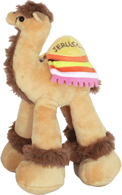 Jerusalem Souvenir Camel Plush Toy PNG