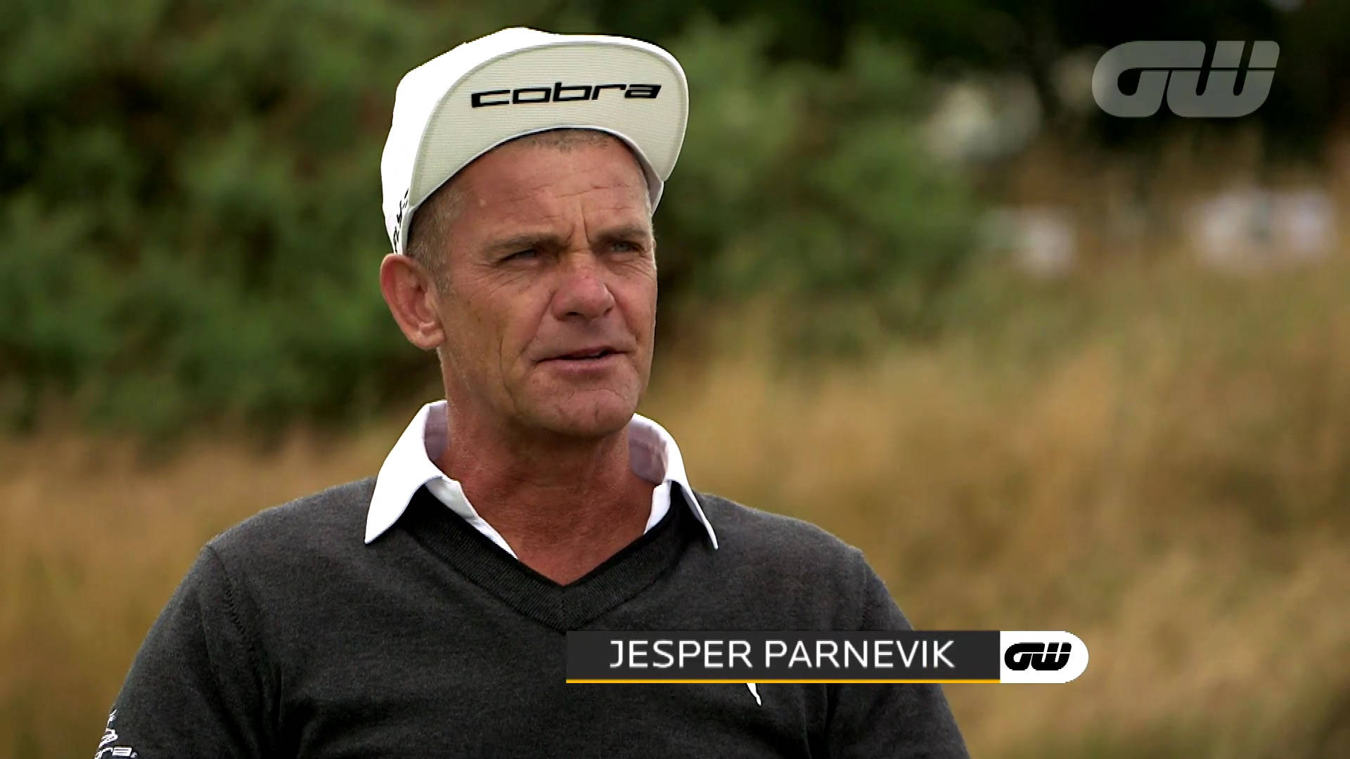Jesperparnevik En El Video De Golfing World. Fondo de pantalla