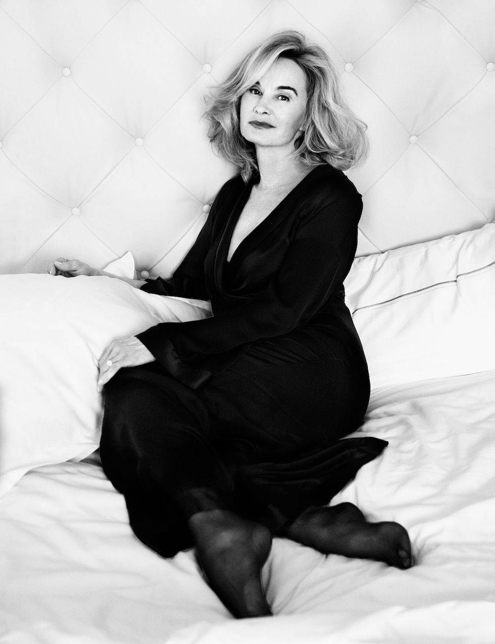 Jessicalange I Sängen. (note: This Sentence Doesn't Really Make Sense In Swedish In The Context Of Computer Or Mobile Wallpaper. If You Could Provide More Information About What You'd Like To Say, I Could Help With A More Appropriate Translation!) Wallpaper