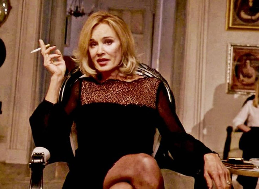 Jessica Lange Smoking Cigarette Wallpaper