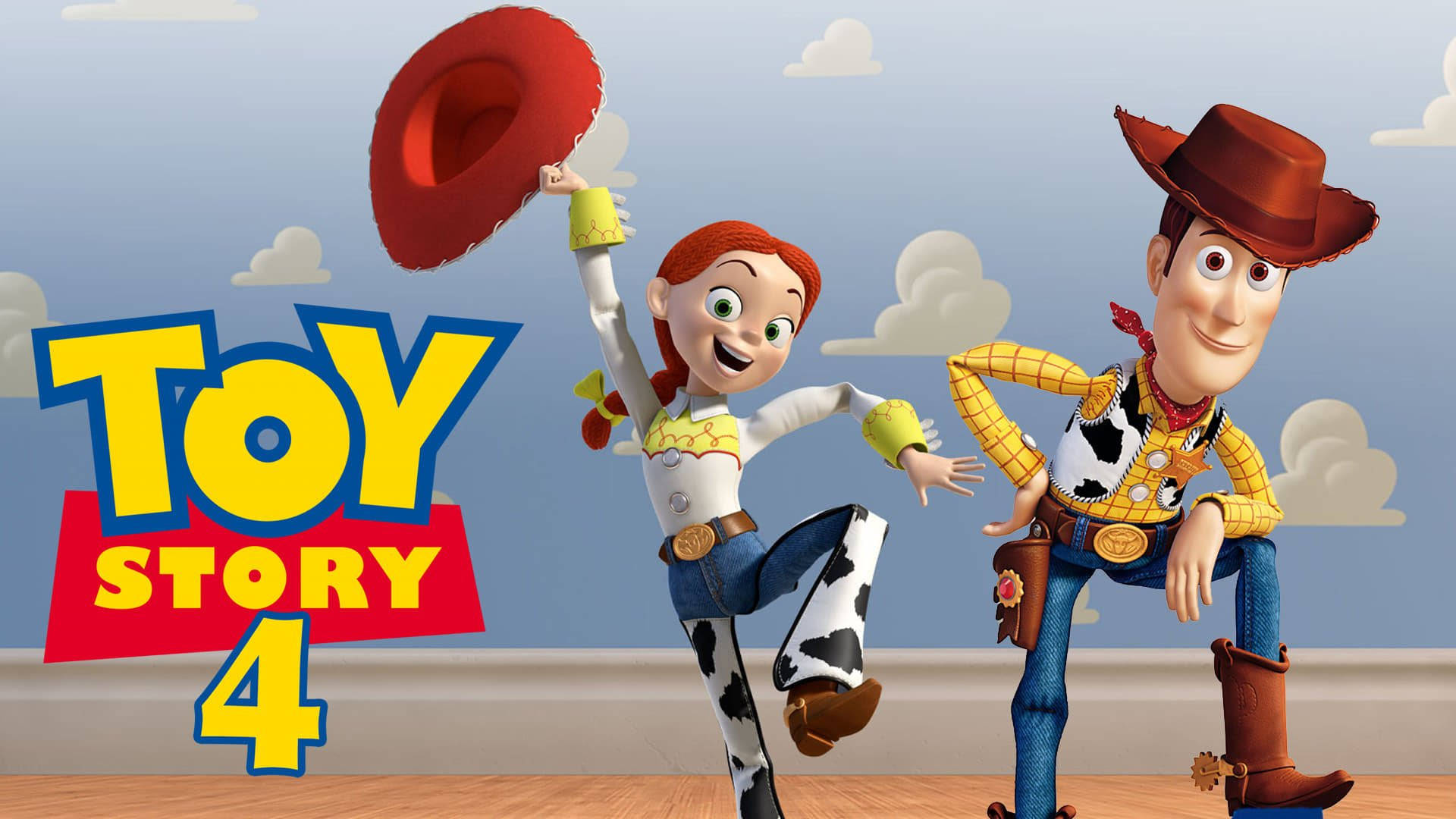 Jessie Toy Story And Woody Poster Background