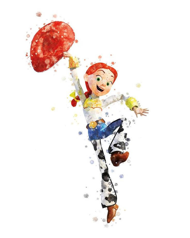Jessie Toy Story Digital Art Background
