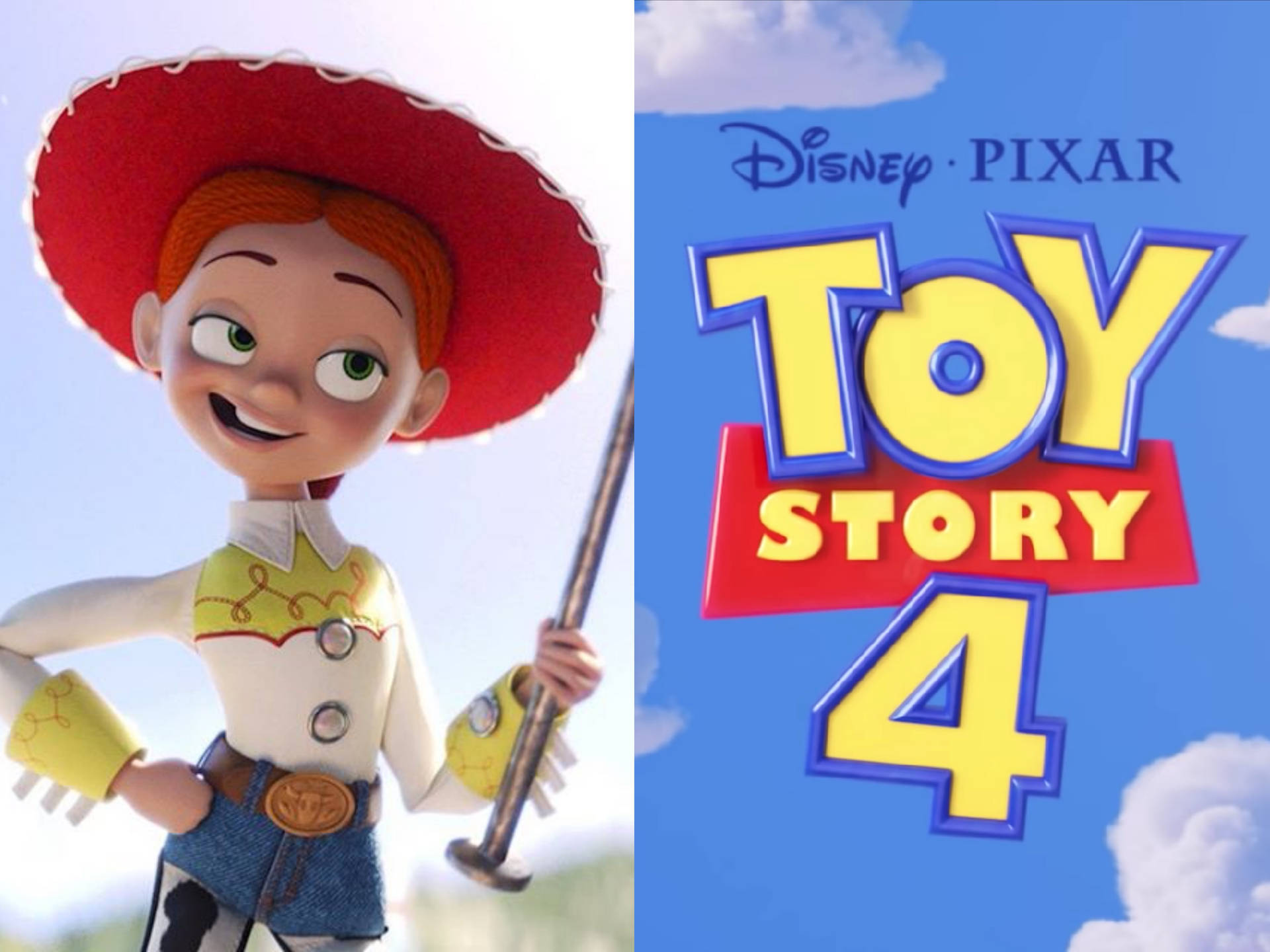 Jessie Toy Story Movie Logo Background