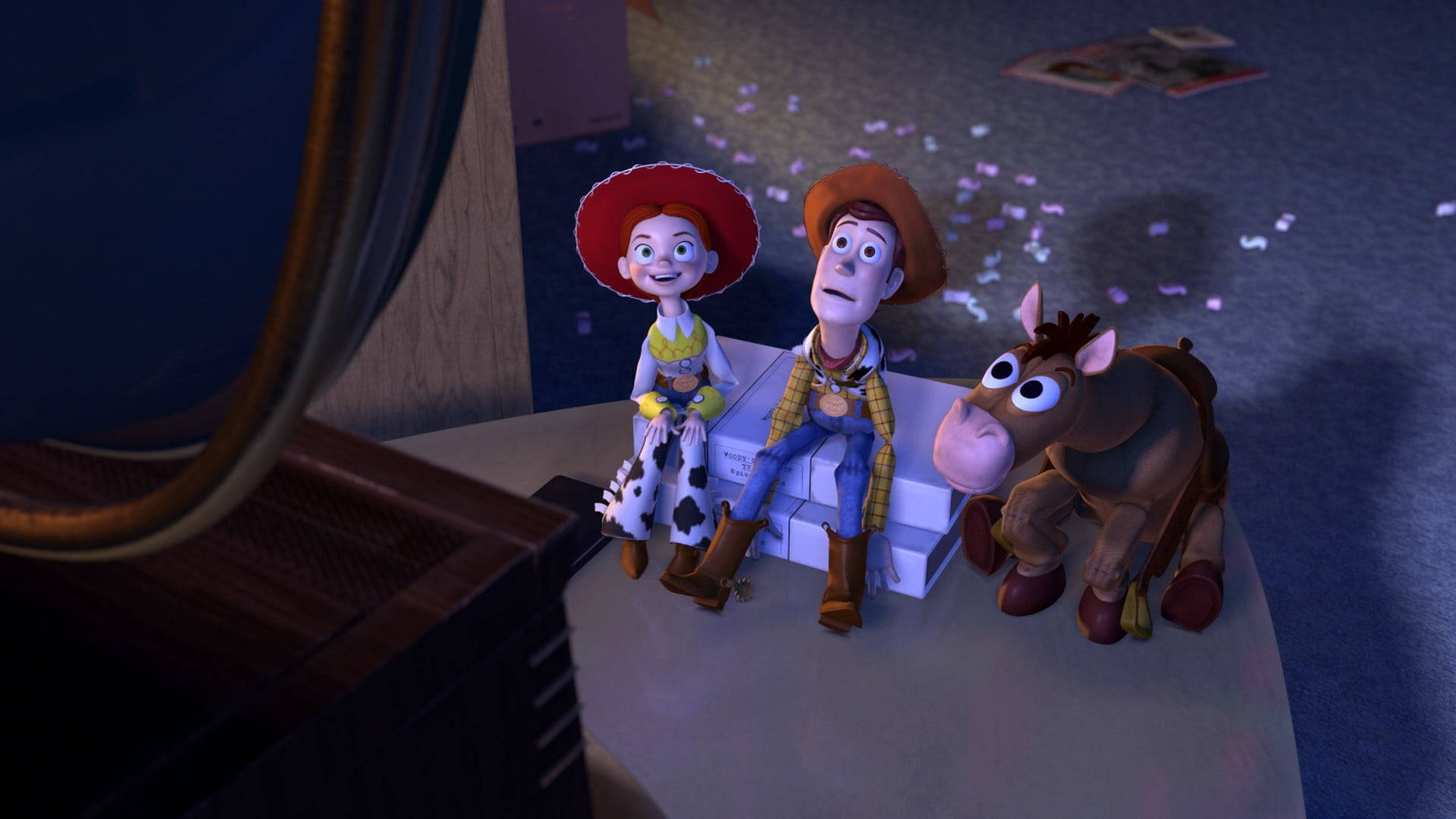 Jessie Toy Story With Woody Background
