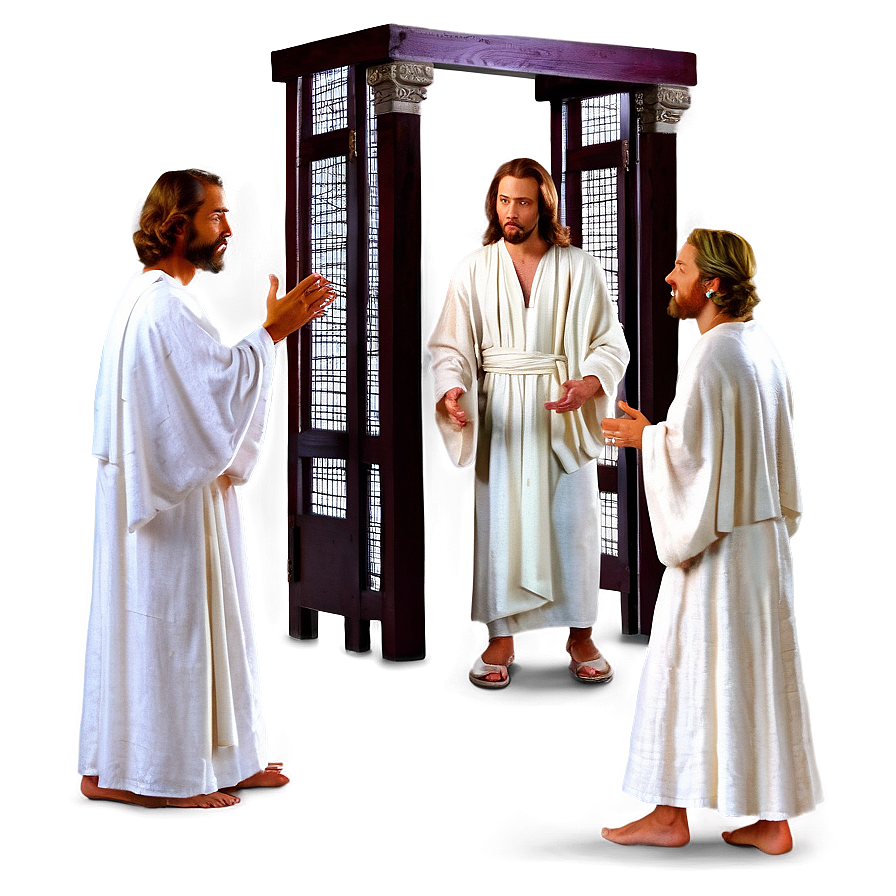 Jesus At The Temple Png 05032024 PNG