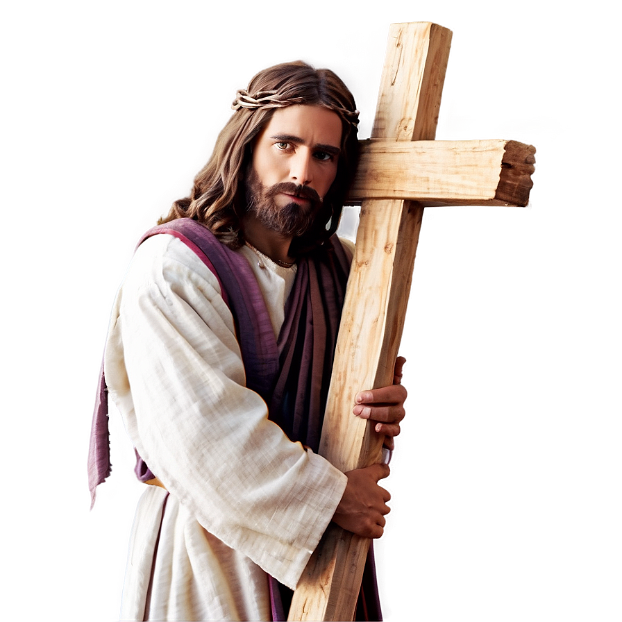 Jesus Carrying The Cross Png 95 PNG