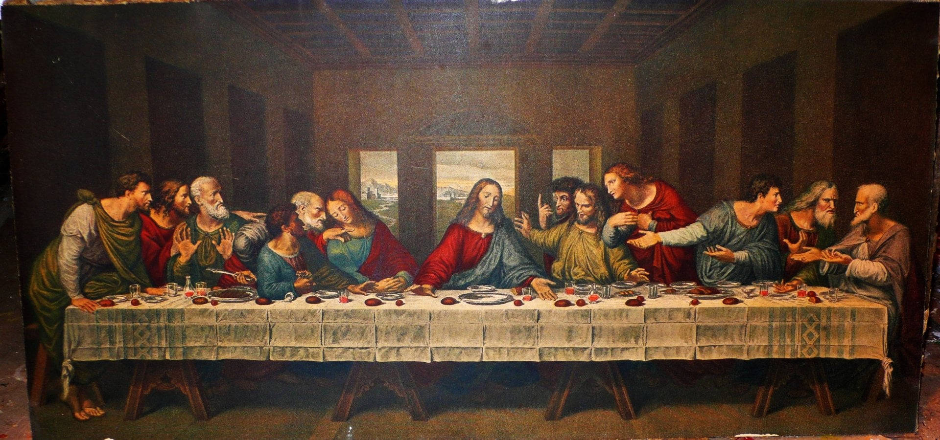 Jesus Christ Last Supper Wallpaper