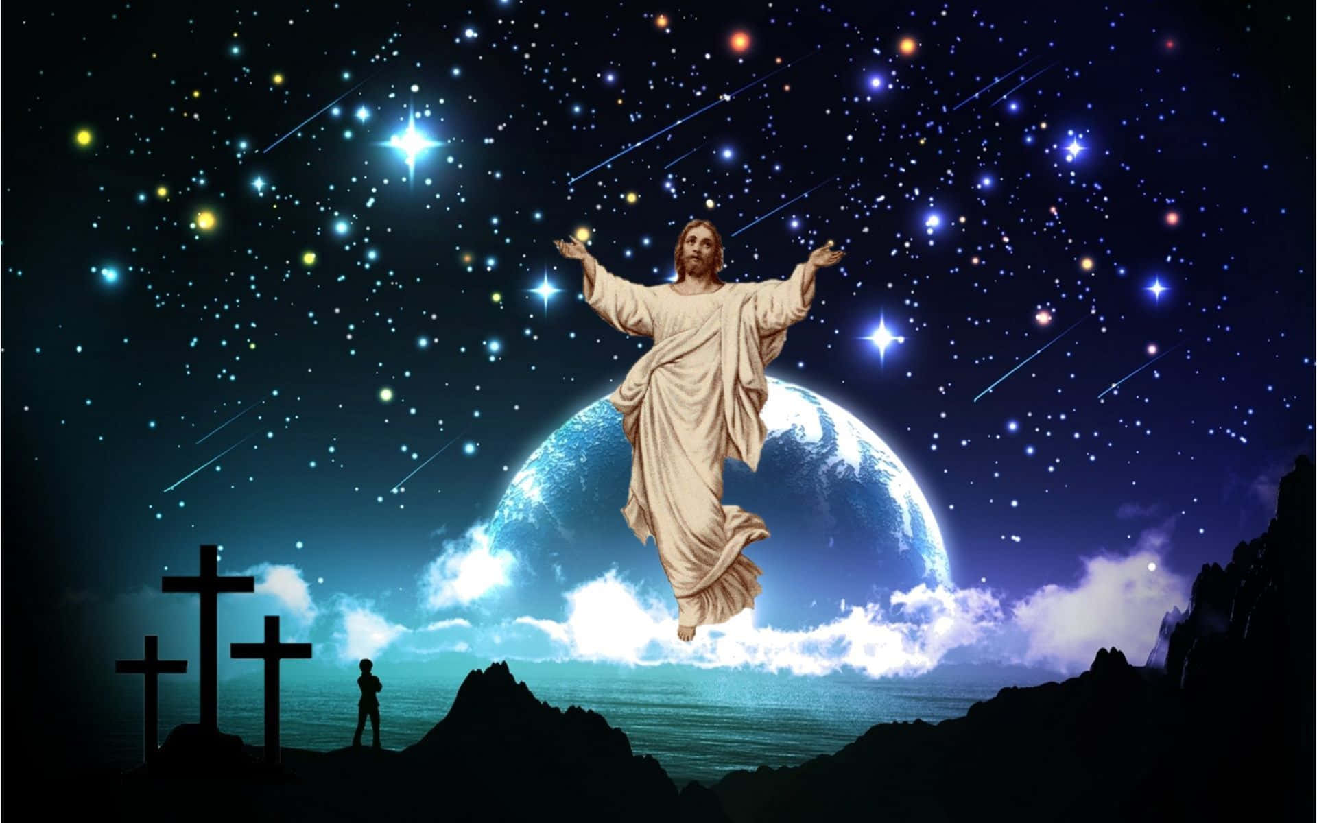 Jesus Christ Universe Picture