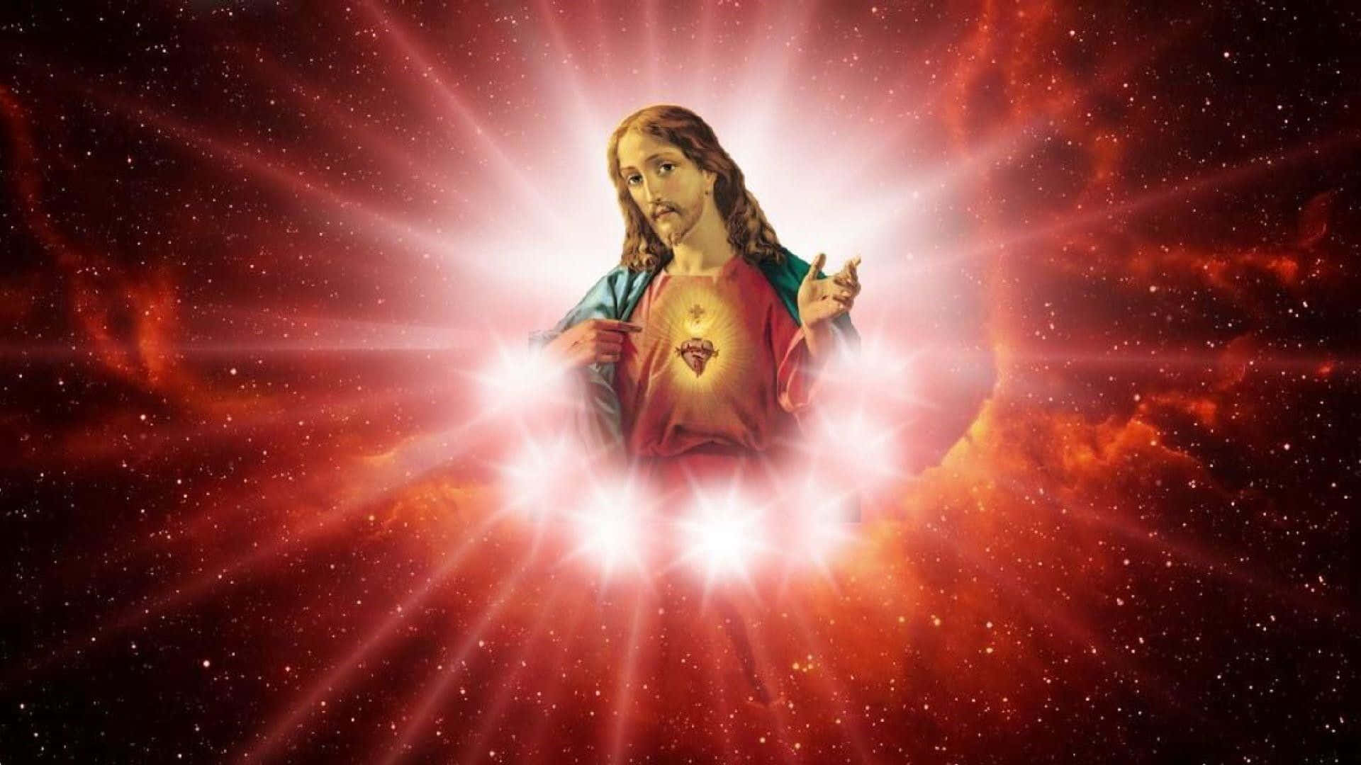 Red Jesus Christ Picture