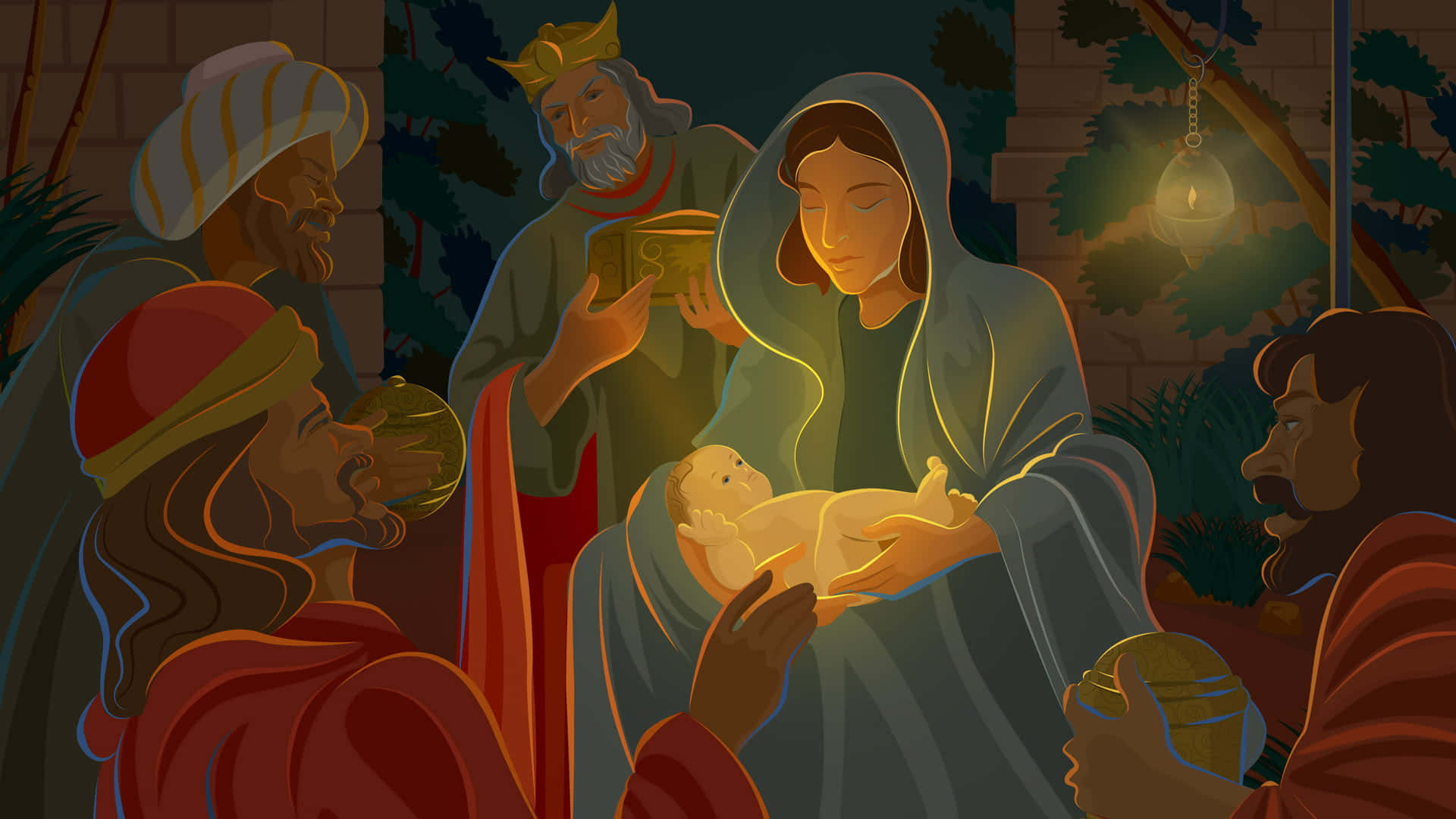 Celebrate Jesus' Birth this Christmas! Wallpaper