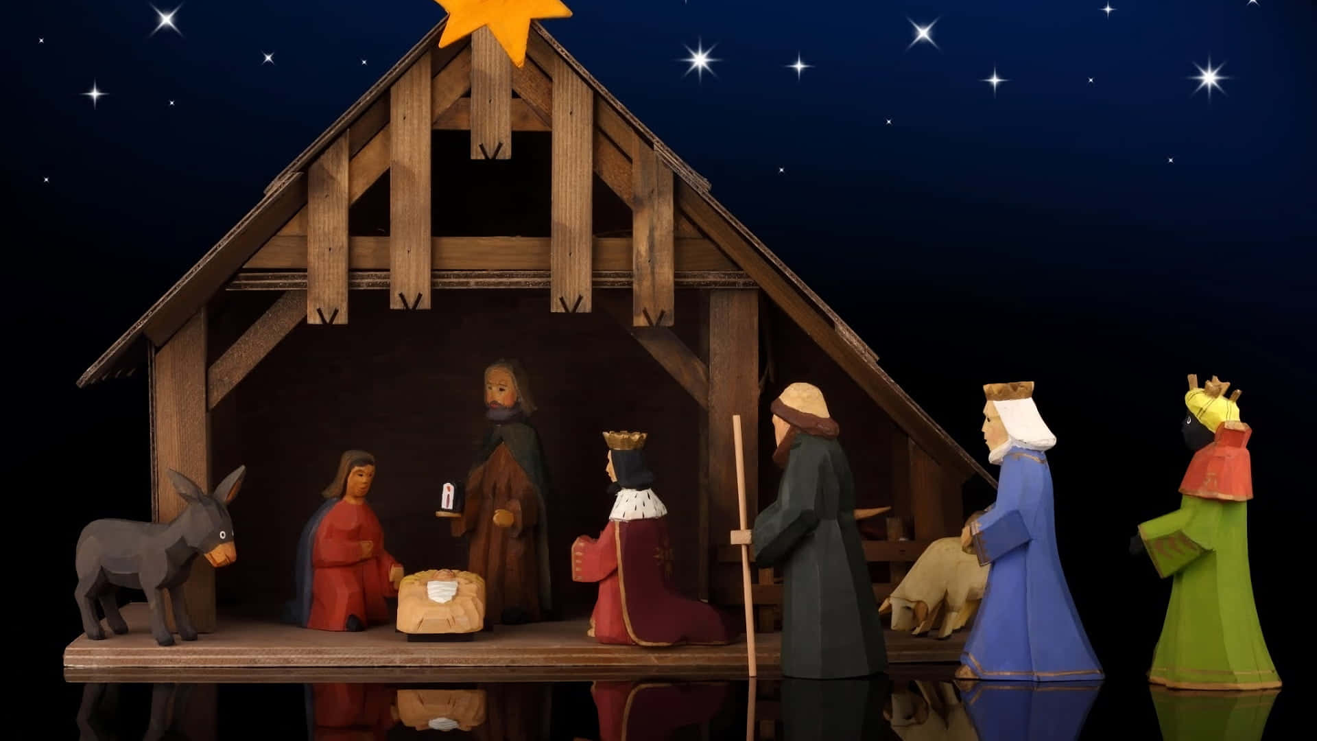 Celebrate Jesus this Christmas Wallpaper
