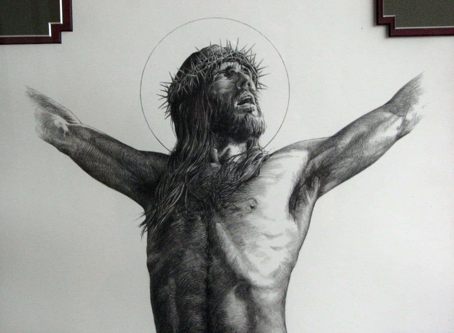 Jesus Christ Crucifixion Scene Wallpaper
