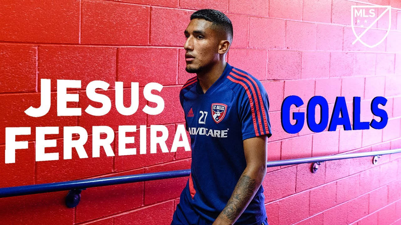Jesus Ferreira FC Dallas Soccer Goals Tapet Wallpaper