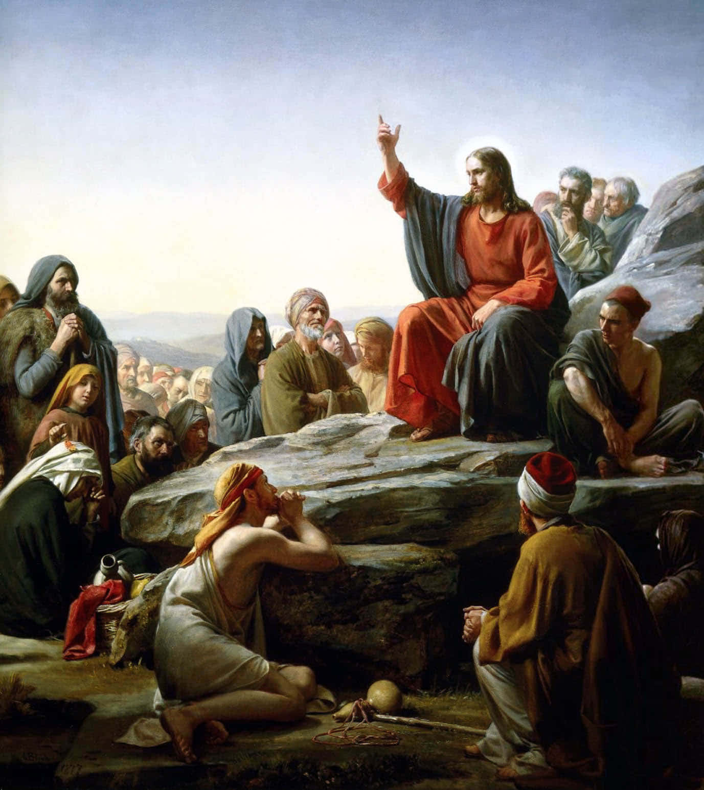 Sermon On The Mount Jesus God Picture