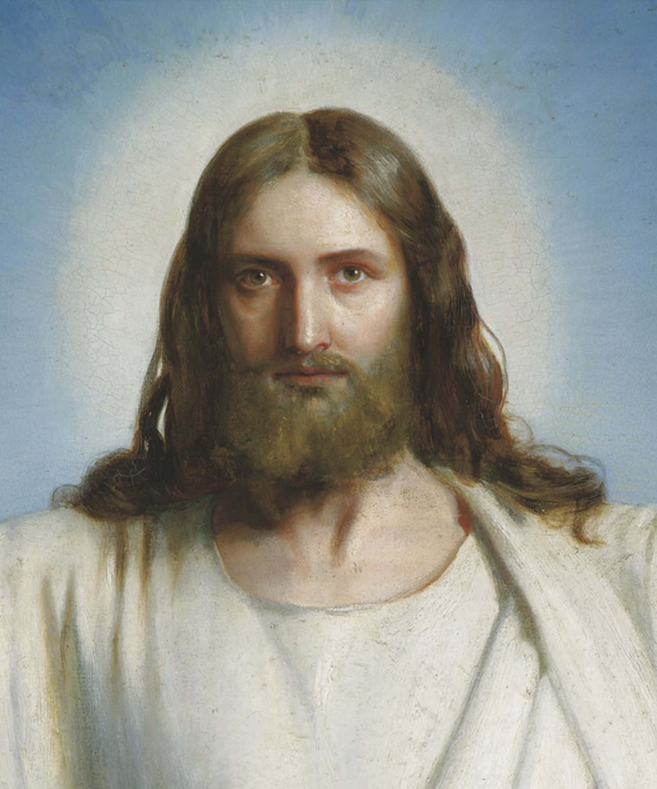 Jesus God Representational Painting Picture