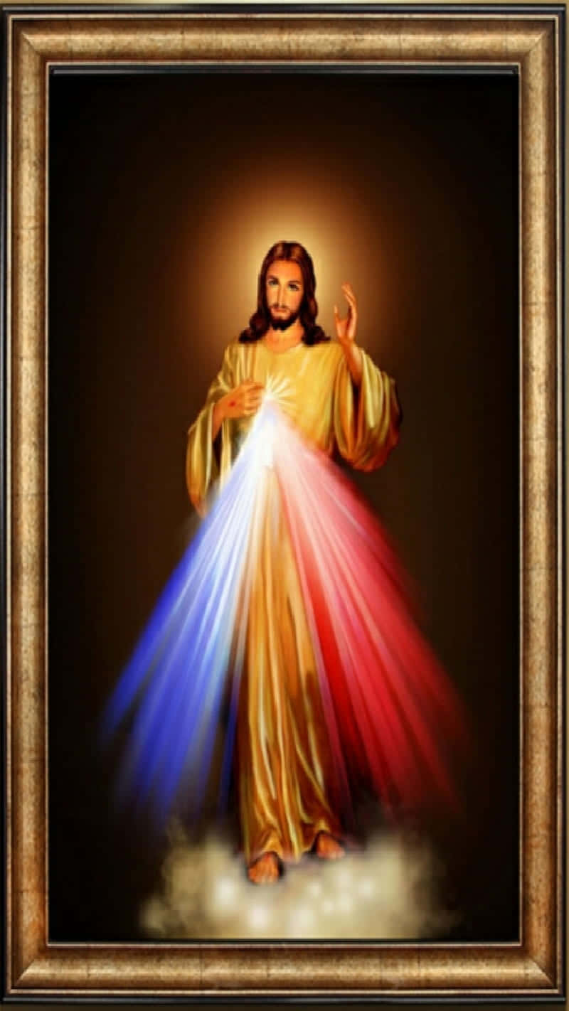 Jesus Is King Framed Wallpaper