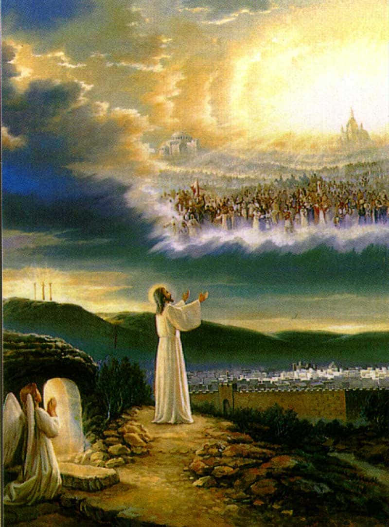 Jesus Is King Praying Wallpaper