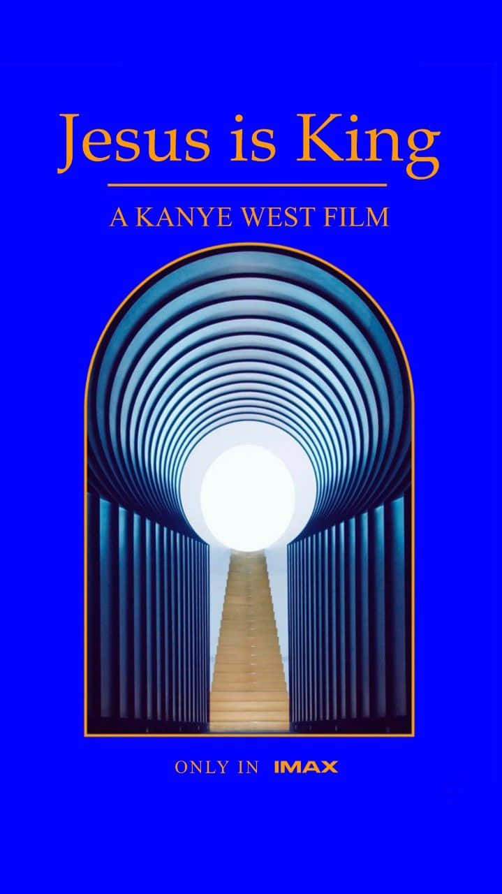 Jesusist König Kanye West. Wallpaper