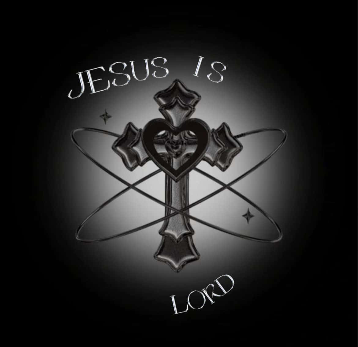 Jesus Is Lord Christian Graphic Wallpaper