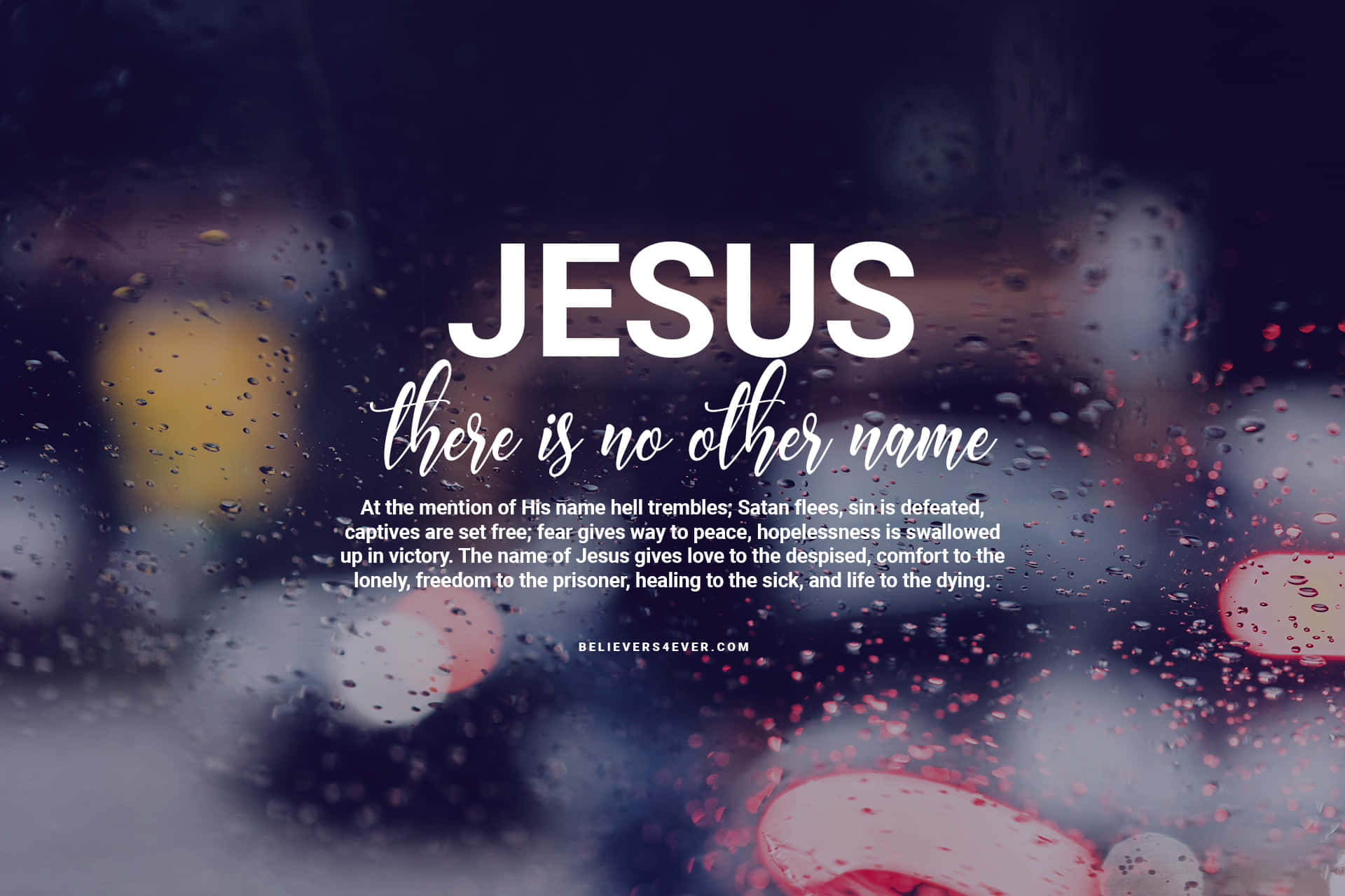 Come Within The Name Of Jesus Wallpaper