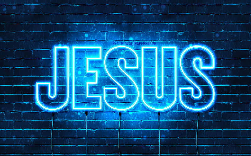 Jesus er det sande navn over alle andre Wallpaper
