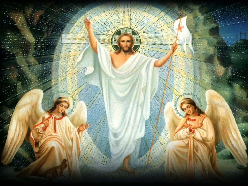 Lagloriosa Resurrección De Jesucristo Fondo de pantalla