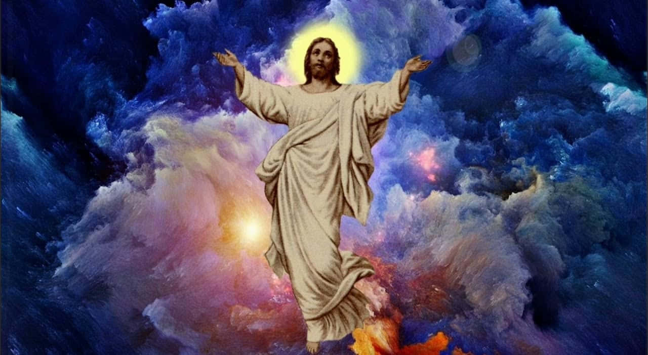 Jesus Christ's Triumphant Resurrection Wallpaper