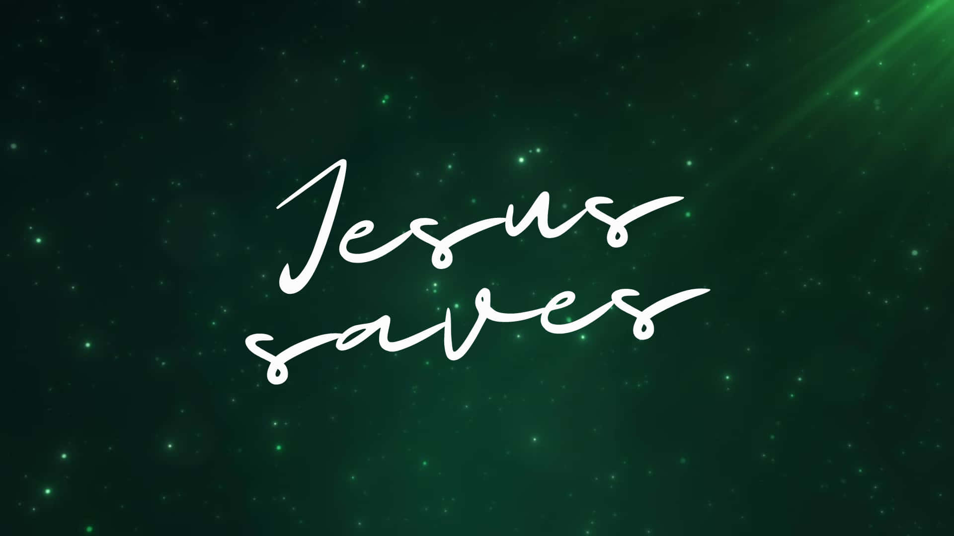 "May you receive the blessings of Jesus so He can save your life" Wallpaper