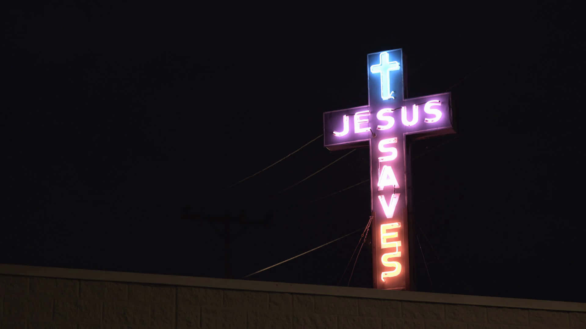 Believe in Jesus and Be Saved Wallpaper