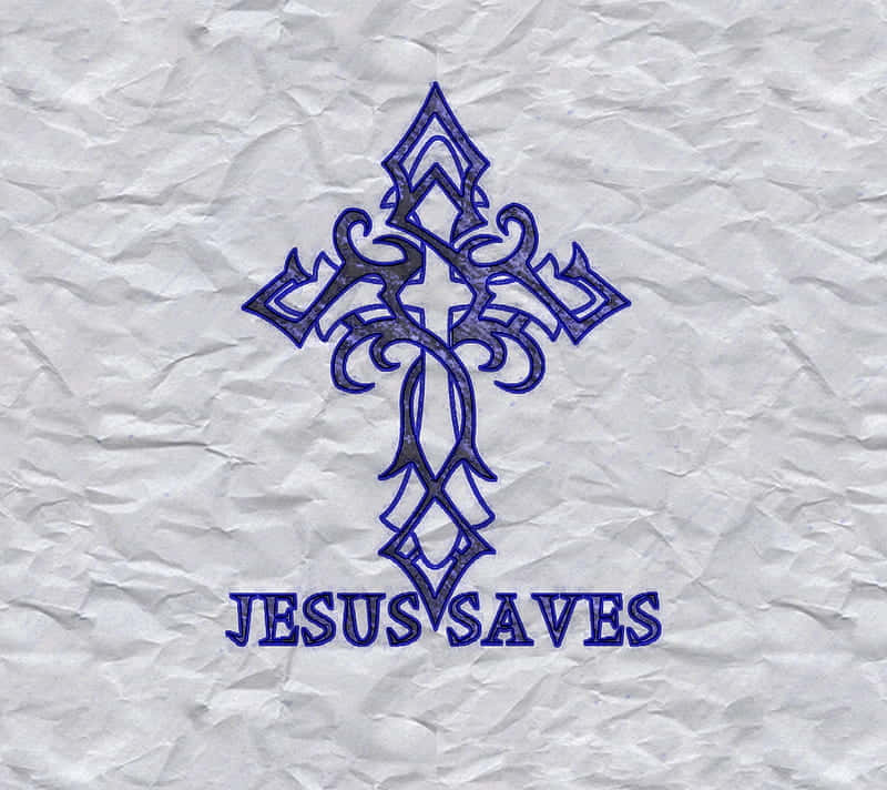 Jesussaves - Jesus Rettet Wallpaper