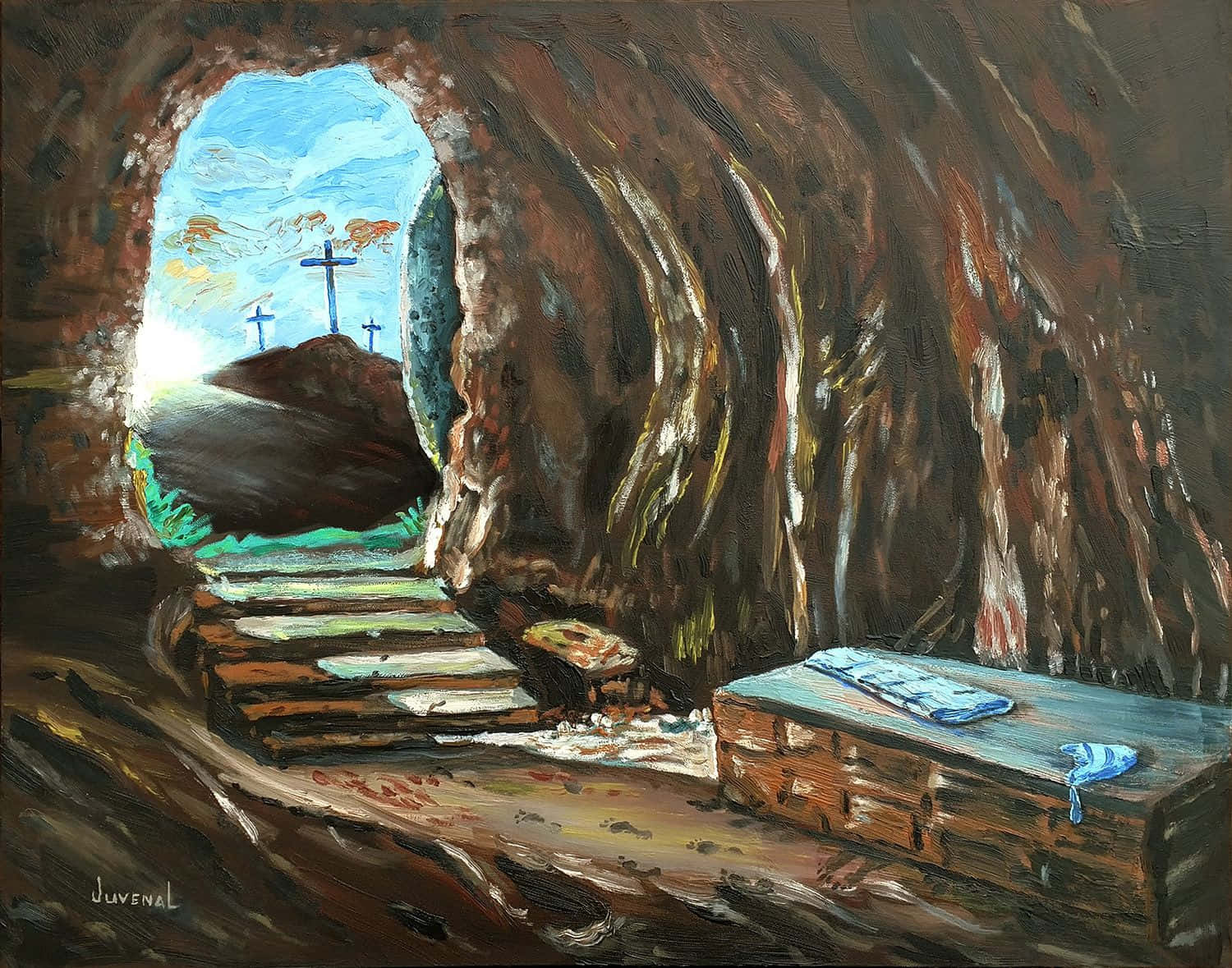 Quadrodipinto Della Tomba Vuota Di Gesù