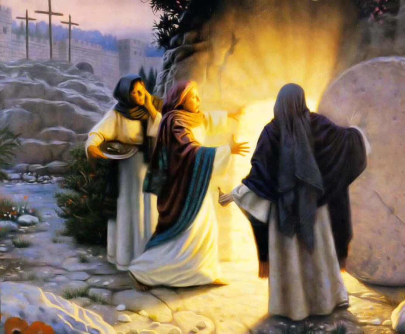 Women In Jesus Tomb Picture