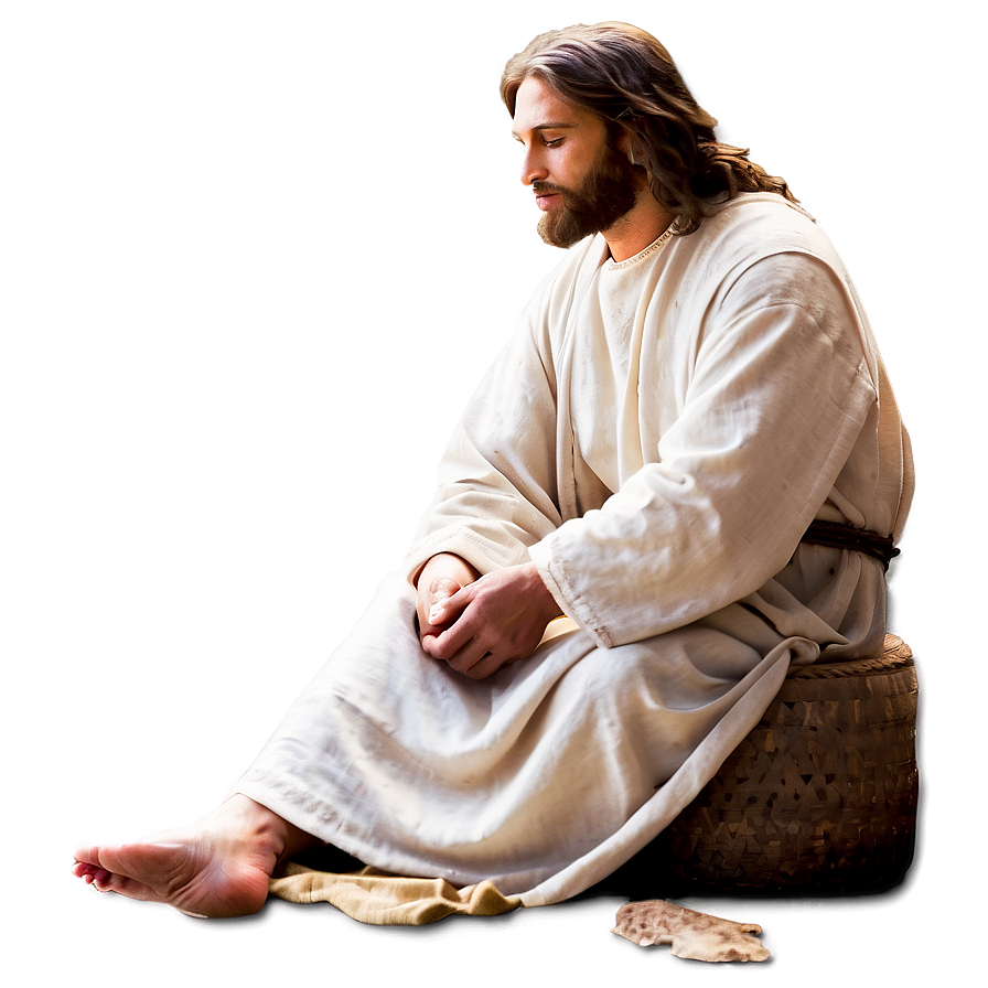 Jesus Washing The Disciples' Feet Png Sri PNG